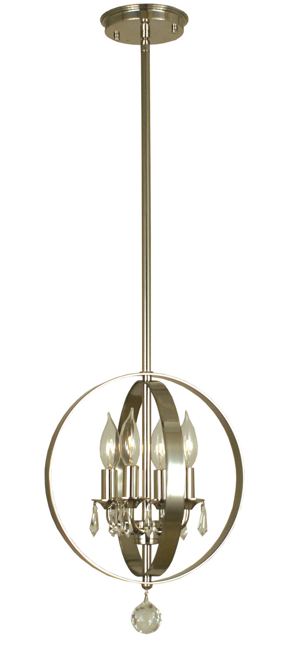 Framburg 4-Light Polished Nickel Constellation Pendant