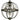Framburg Compass 5 - Light Mahogany Bronze Foyer Chandelier 1069 MB