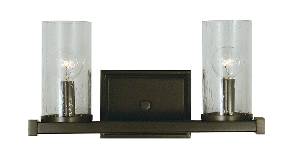 Framburg 2-Light Mahogany Bronze Compass Sconce