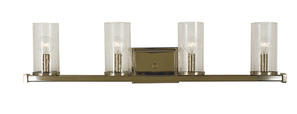Framburg 4-Light Polished Nickel Compass Sconce