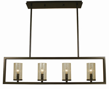 Framburg Theorem 4 - Light Mahogany Bronze Island Chandelier 1154 MB