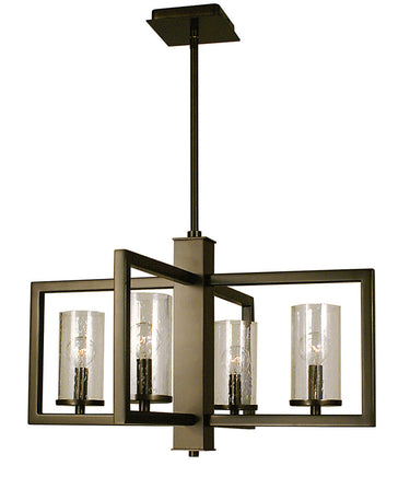 Framburg Theorem 4 - Light Mahogany Bronze Dining Chandelier 1155 MB