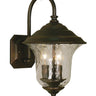 Framburg Hartford 3 - Light Siena Bronze Exterior Wall Mount 1220 SBR