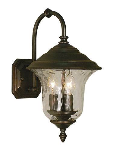 Framburg Hartford 3 - Light Siena Bronze Exterior Wall Mount 1220 SBR