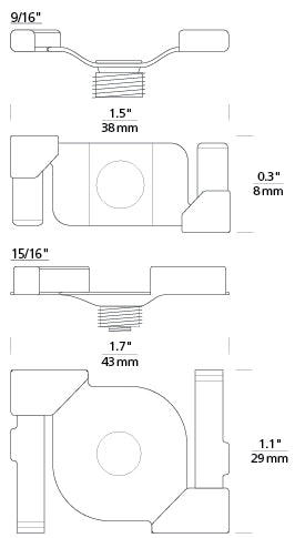 Tech Lighting MonoRail T Connector