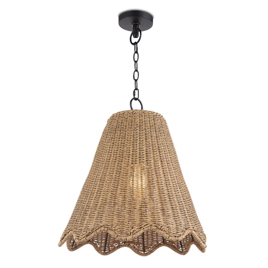 Summer Outdoor Pendant Large in Weathered Natural by Coastal Living