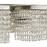 Framburg Gemini 3 - Light Polished Silver with Clear Crystal Wall Sconce 1993 PS