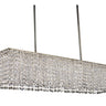 Framburg Princessa 4 - Light Polished Silver Island Chandelier 2048 PS