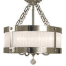 Framburg Astor 5 - Light Polished Silver Flush Mount 2164 PS