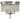 Framburg Princessa 4 - Light Polished Silver Flush Mount 2273 PS