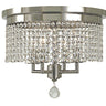 Framburg Princessa 4 - Light Polished Silver Flush Mount 2273 PS