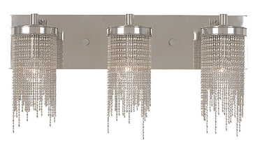 Framburg Guinevere 3 - Light Polished Silver Wall Sconce 2293 PS