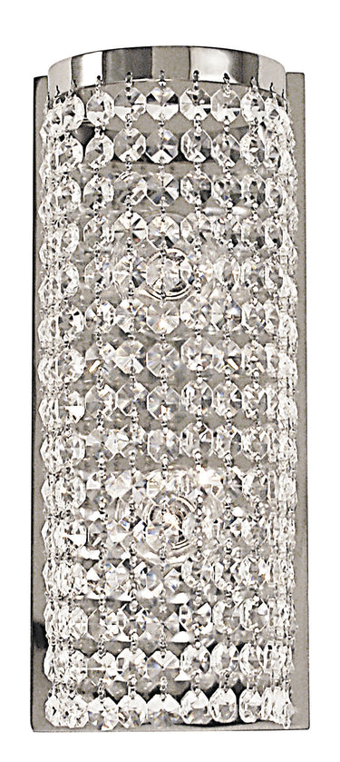 Framburg Princessa 2 - Light Polished Silver Wall Sconce 2341 PS