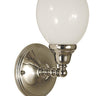 Framburg Sheraton 1 - Light Polished Silver Wall Sconce 2427 PS