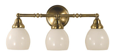 Framburg Sheraton 3 - Light Antique Brass Wall Sconce 2429 AB
