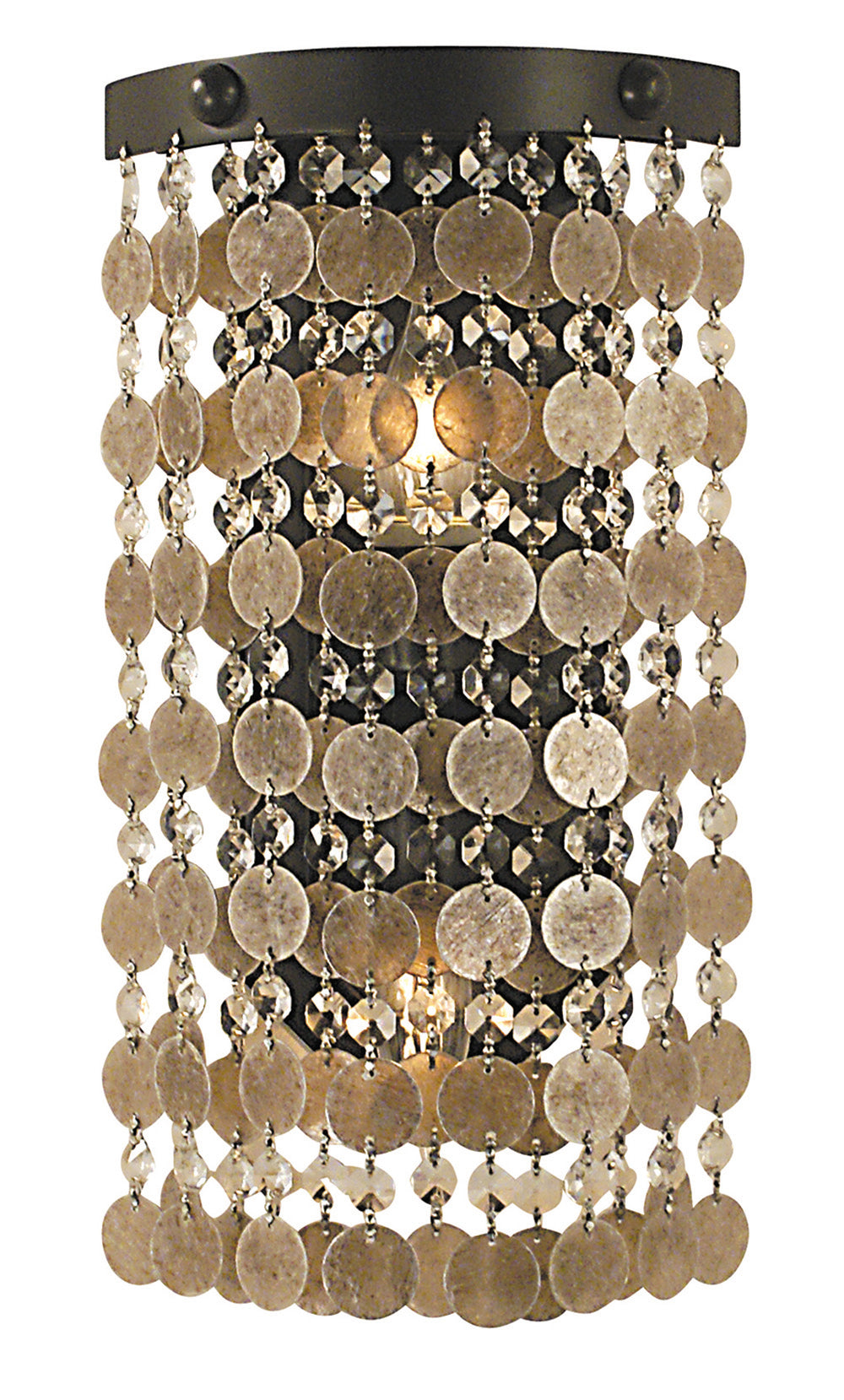 Framburg 2-Light Mahogany Bronze Naomi Sconce