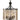 Framburg Naomi 5 - Light Mahogany Bronze Dining Chandelier 2485 MB