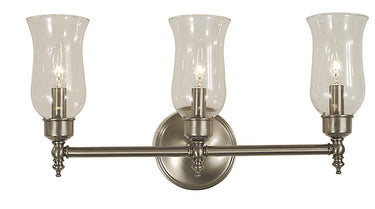 Framburg Sheraton 3 - Light Brushed Nickel Wall Sconce 2503 BN