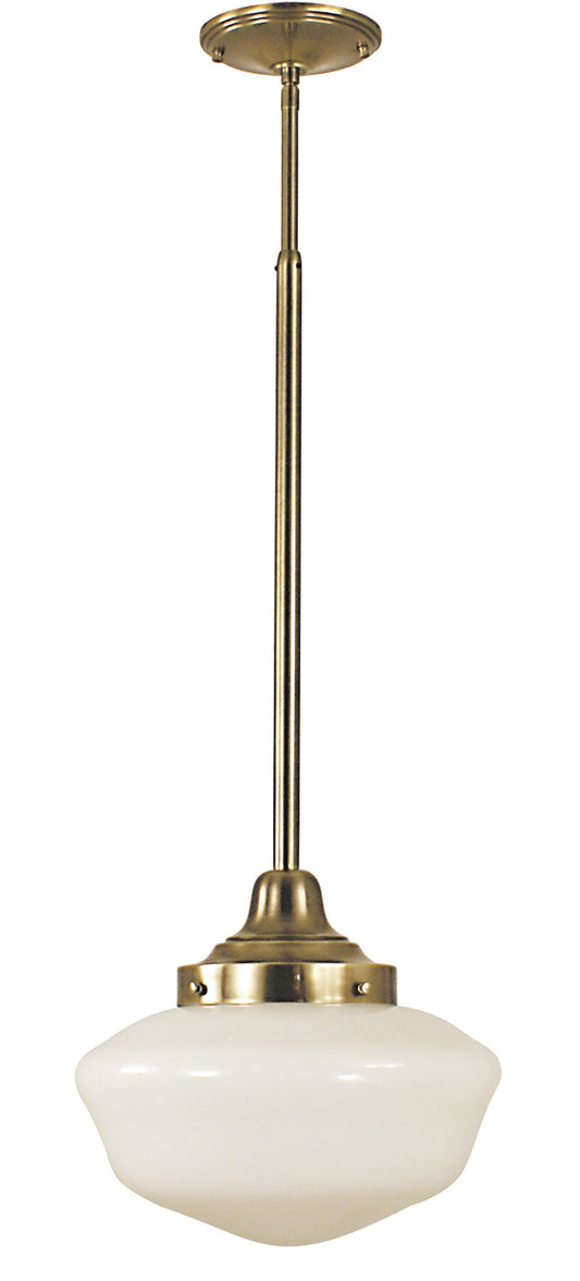 Framburg Taylor 1 - Light Antique Brass Pendant Light 2556 AB