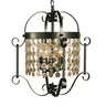 Framburg Naomi 5 - Light Mahogany Bronze Dining Chandelier 2924 MB