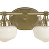 Framburg Taylor 2 - Light Brushed Nickel Wall Sconce 2938 BN