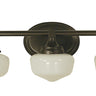 Framburg Taylor 3 - Light Mahogany Bronze Wall Sconce 2939 MB