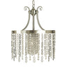 Framburg Penelope 1 - Light Brushed Nickel Dining Chandelier 2954 BN