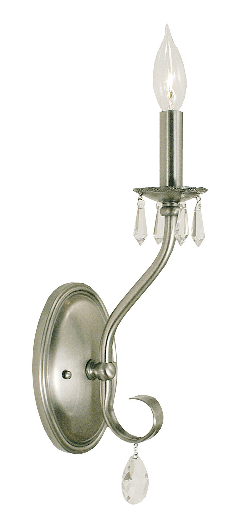 Framburg Brushed Nickel Liebestraum Sconce
