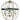 Framburg Margaux 9 - Light Antique Brass with Matte Black Accents Foyer Chandelier 3049 AB/MBLACK