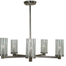 Framburg Lexi 5 - Light Polished Nickel Dining Chandelier 3065 PN
