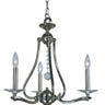Framburg Allena 3 - Light Polished Nickel Dining Chandelier 3093 PN