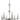 Framburg Pirouette 6 - Light Polished Nickel Dining Chandelier 3106 PN