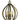Framburg Dewdrop 4 - Light Antique Brass Mini Chandelier 4344 AB