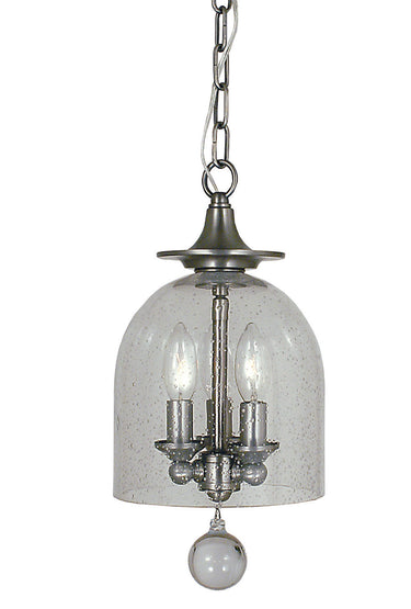 Framburg Hannover 3 - Light Brushed Nickel Mini Chandelier 4351 BN