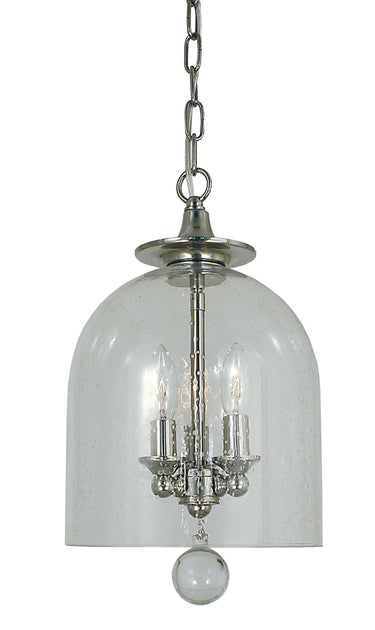 Framburg Hannover 3 - Light Polished Nickel Mini Chandelier 4353 PN