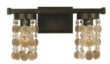Framburg Naomi 2 - Light Mahogany Bronze Wall Sconce 4362 MB
