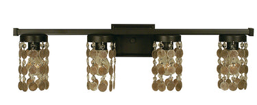 Framburg Naomi 4 - Light Mahogany Bronze Wall Sconce 4364 MB
