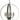 Framburg Constellation 8 - Light Mahogany Bronze Foyer Chandelier 4378 MB