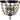 Framburg Naomi 4 - Light Mahogany Bronze Flush Mount 4481 MB