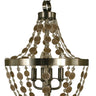 Framburg Naomi 4 - Light Brushed Nickel Mini Chandelier 4484 BN