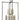 Framburg Lexington 12 - Light Mahogany Bronze with Antique Brass Foyer Chandelier 4610 MB/AB