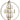 Framburg Constell 16 - Light Satin Brass with Satin White Foyer Chandelier 4656 SB/SW