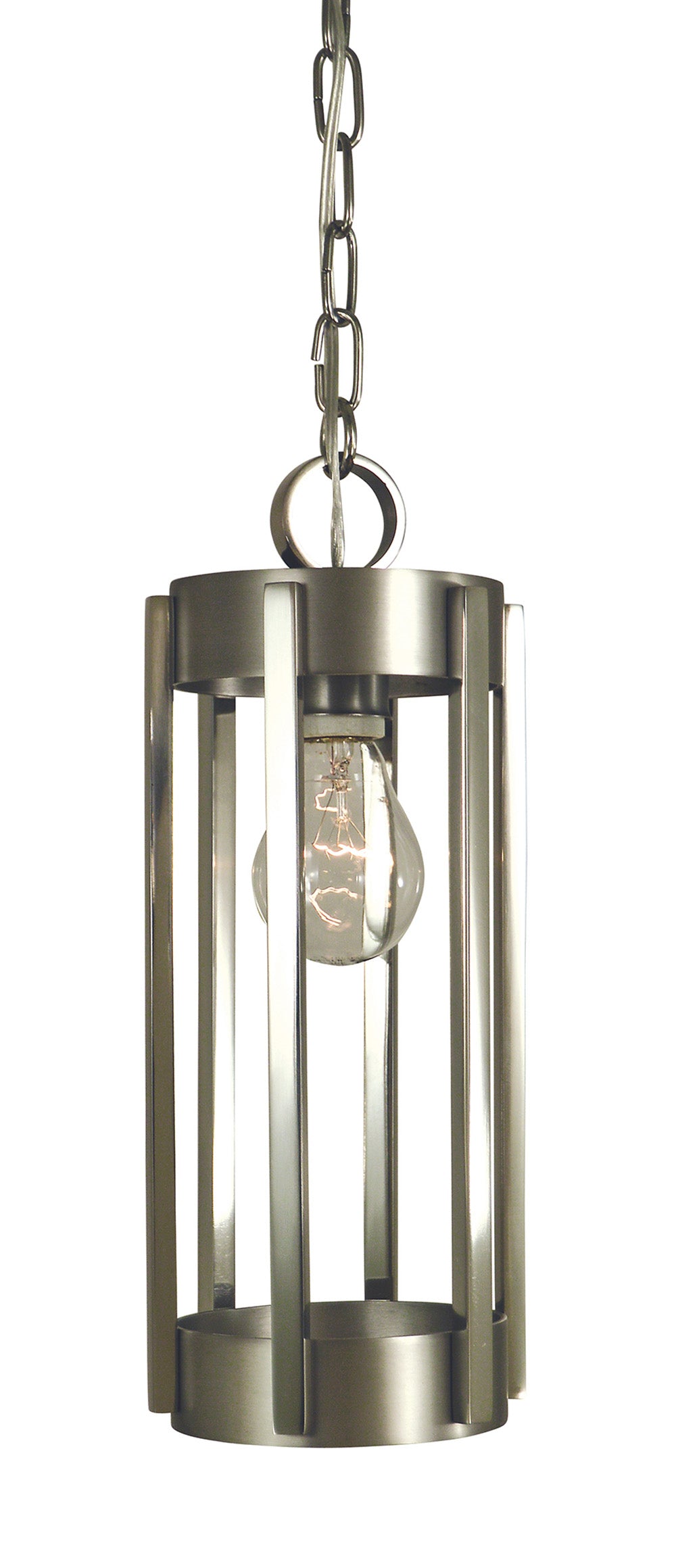Framburg Satin Pewter Polished Nickel Pantheon Pendant