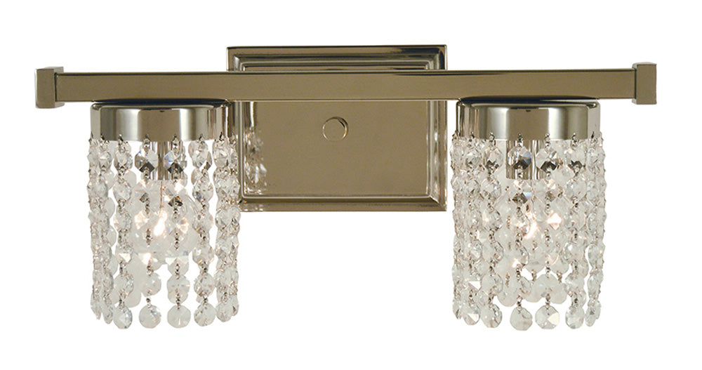 Framburg 2-Light Polished Nickel Gemini Sconce