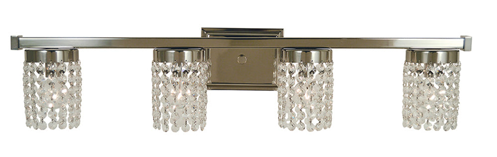 Framburg 4-Light Polished Nickel Gemini Sconce