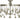 Framburg Falling Stars 5 - Light Satin Pewter with Polished Nickel Flush Mount 4768 SP/PN