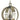 Framburg Venus 4 - Light Brushed Nickel Mini Chandelier 4777 BN