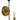 Framburg Nicole 2 - Light Antique Brass with Matte Black Wall Sconce 4792 AB/MBLACK