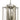Framburg Louvre 4 - Light Satin Pewter with Polished Nickel Mini Chandelier 4804 SP/PN
