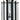 Framburg Louvre 5 - Light Polished Nickel with Matte Black Foyer Chandelier 4805 PN/MBLACK